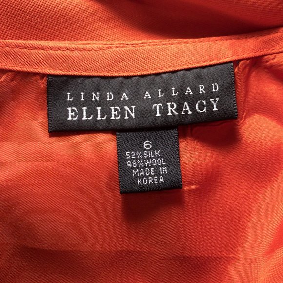 Vintage 90s XS Silk Wool Mini Skirt Valentines Red - Picture 6 of 7